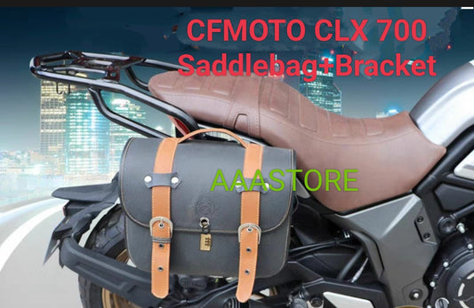 Cfmoto 700CLX Heritage Saddlebags + Bracket