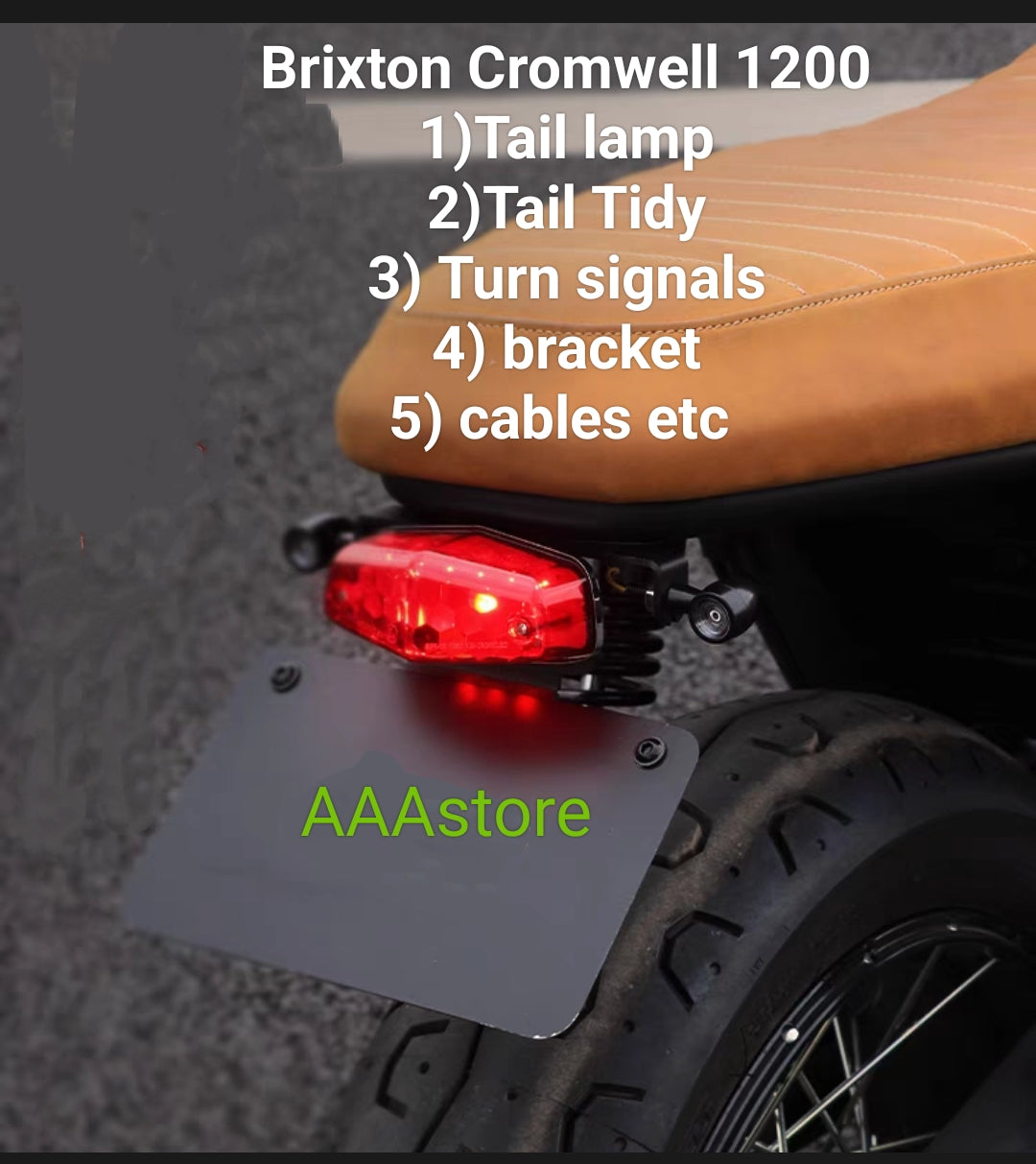 Brixton Cromwell 1200 tail tidy Set