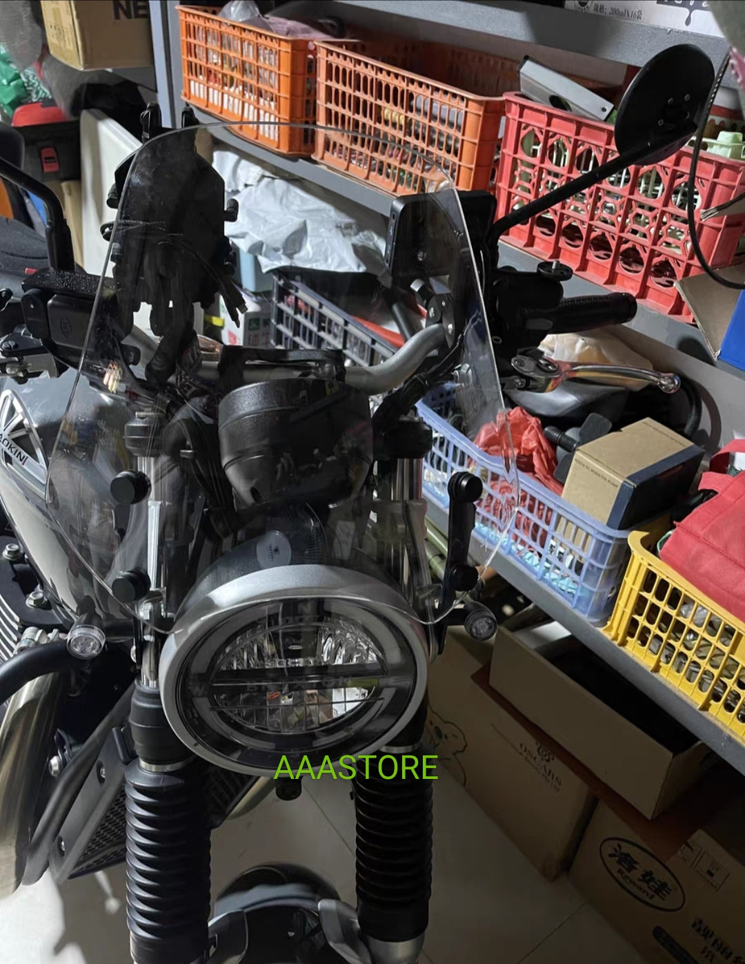 Brixton Cromwell 1200 windshield