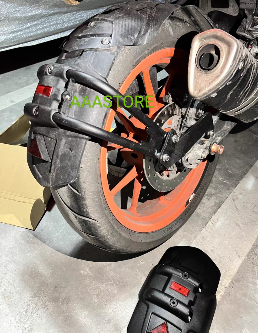 KTM Duke 200/250/390 Splash guard