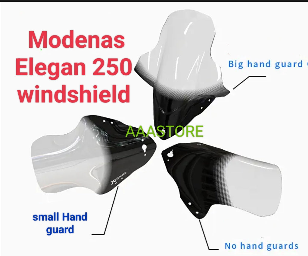 Modenas Elegan 250 Windshield