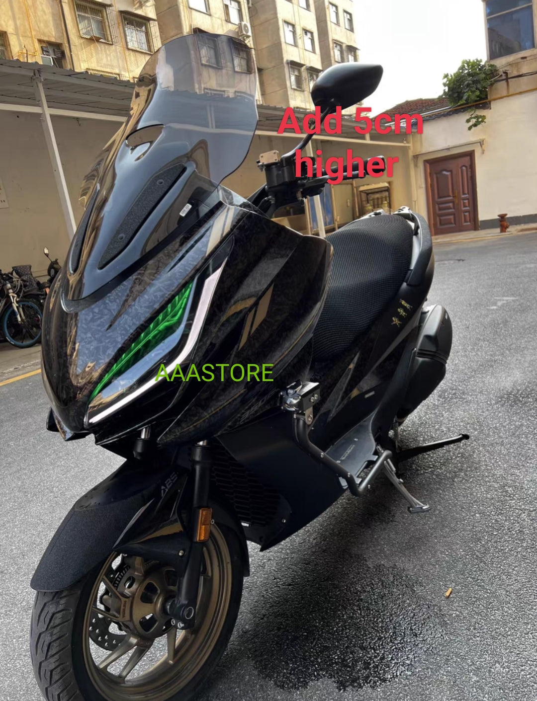 Zontes 350E WINDSHIELD(add 5/10/15/20cm higher)