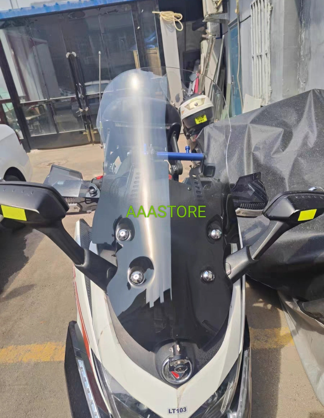Wmoto RT3 v1/RT3s/TFT windshield (add 5/10cm higher than original size)