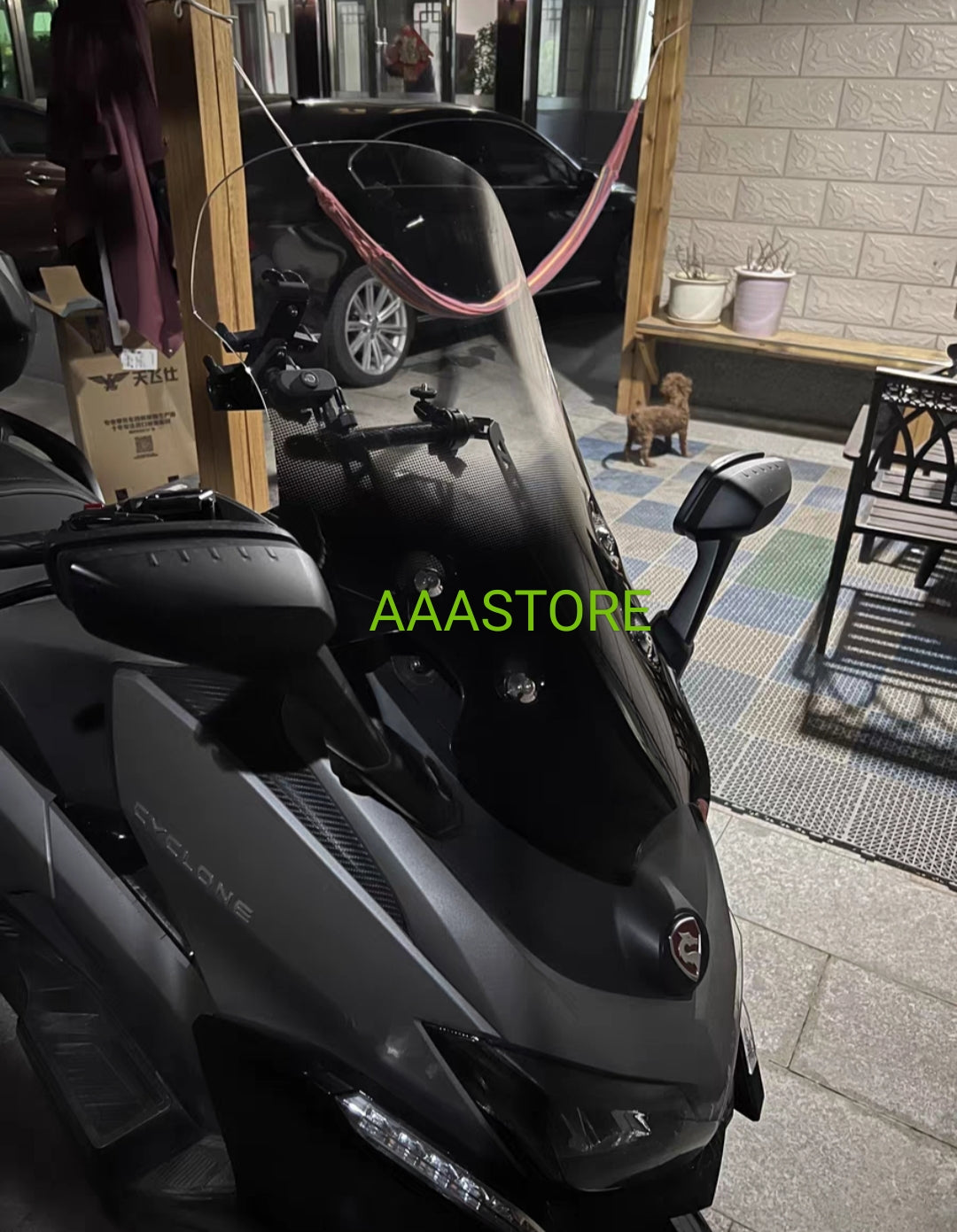 Wmoto RT3 v1/RT3s/TFT windshield (add 5/10cm higher than original size)
