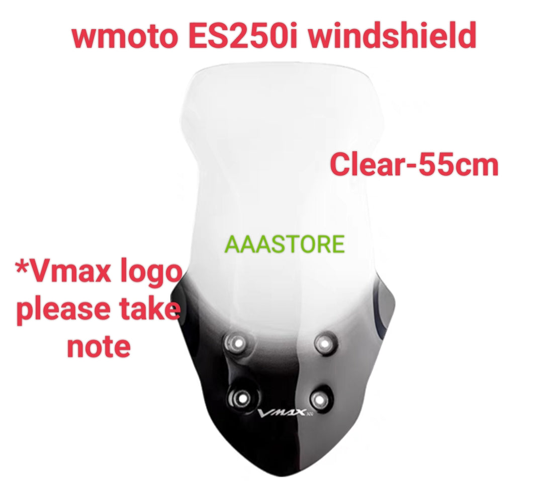 Wmoto Es250i windshield