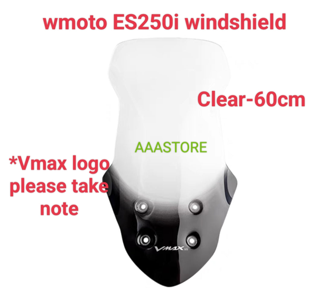 Wmoto Es250i windshield