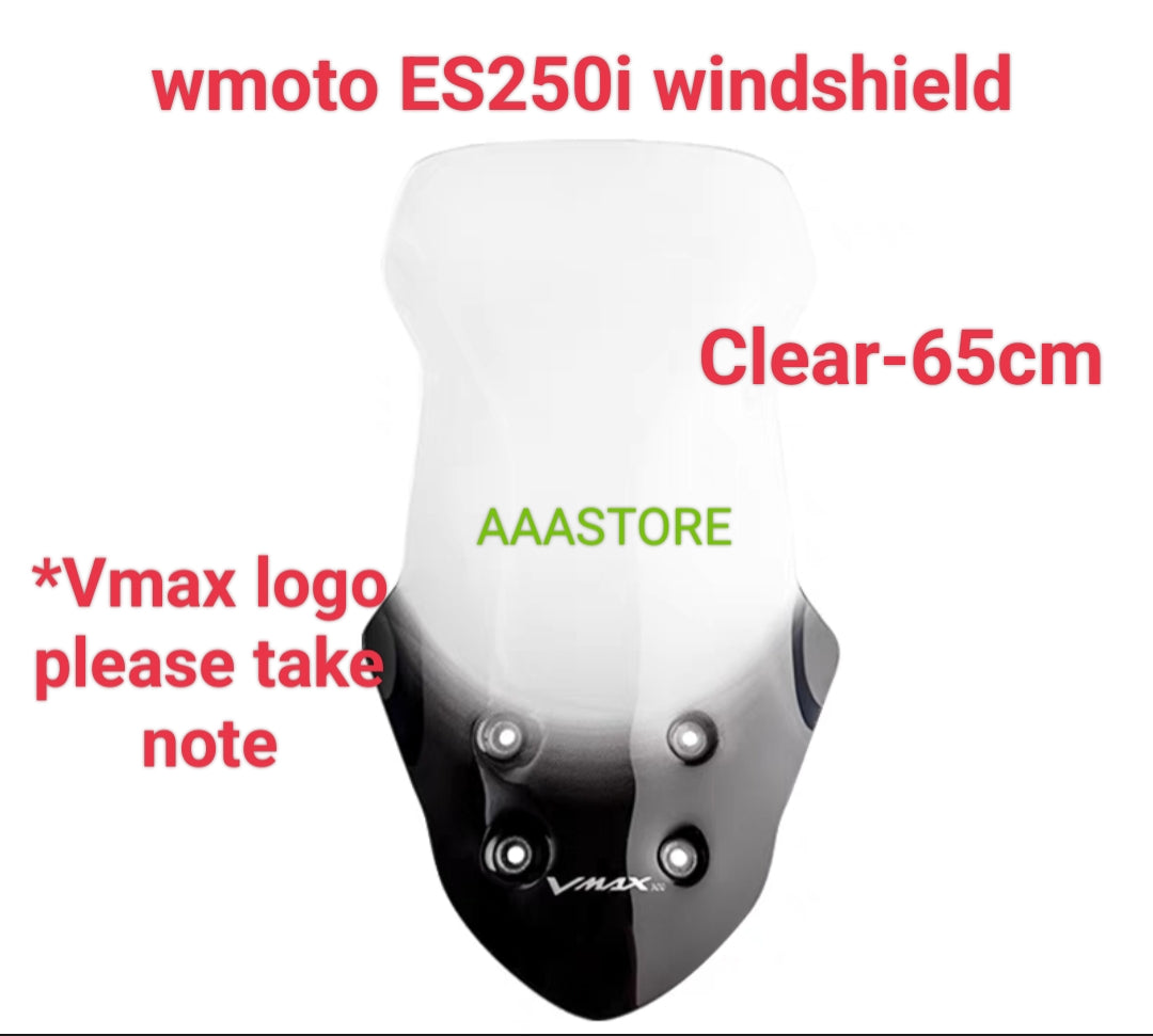 Wmoto Es250i windshield