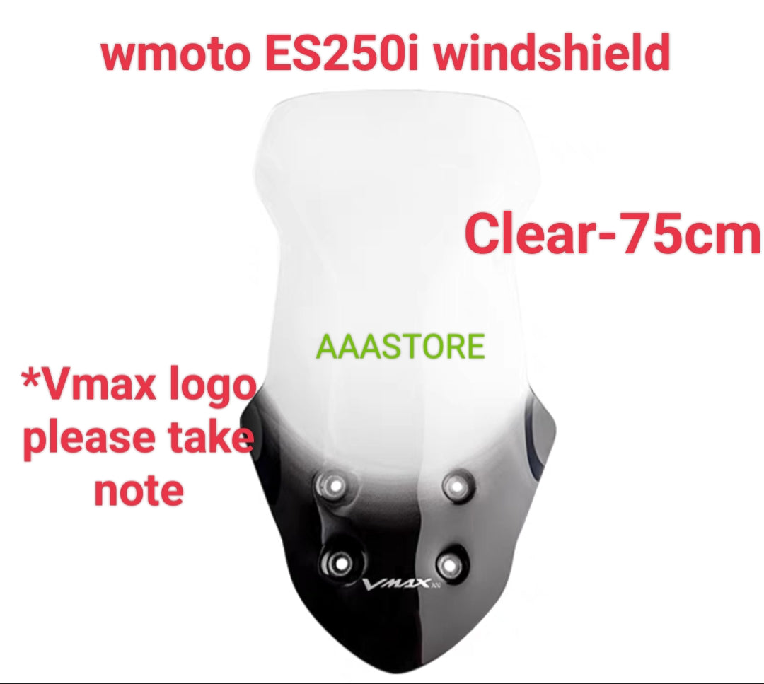 Wmoto Es250i windshield