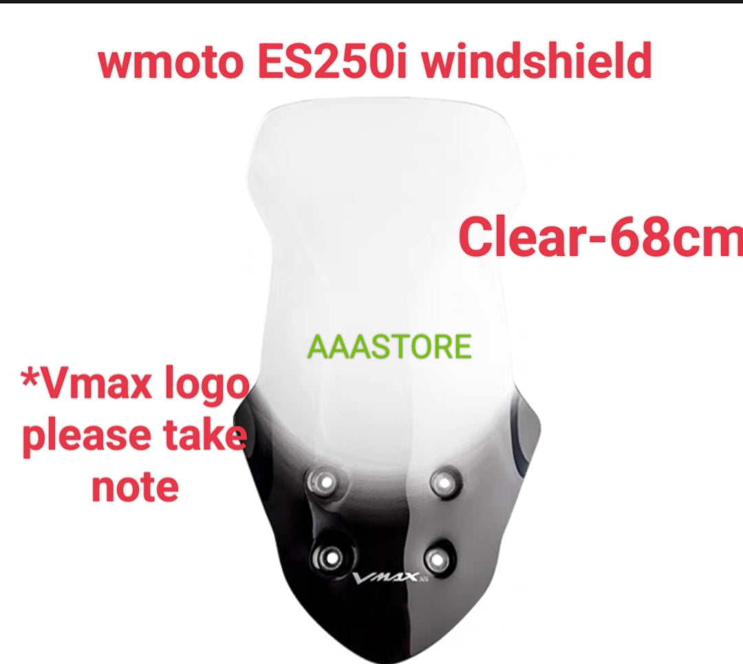 Wmoto Es250i windshield