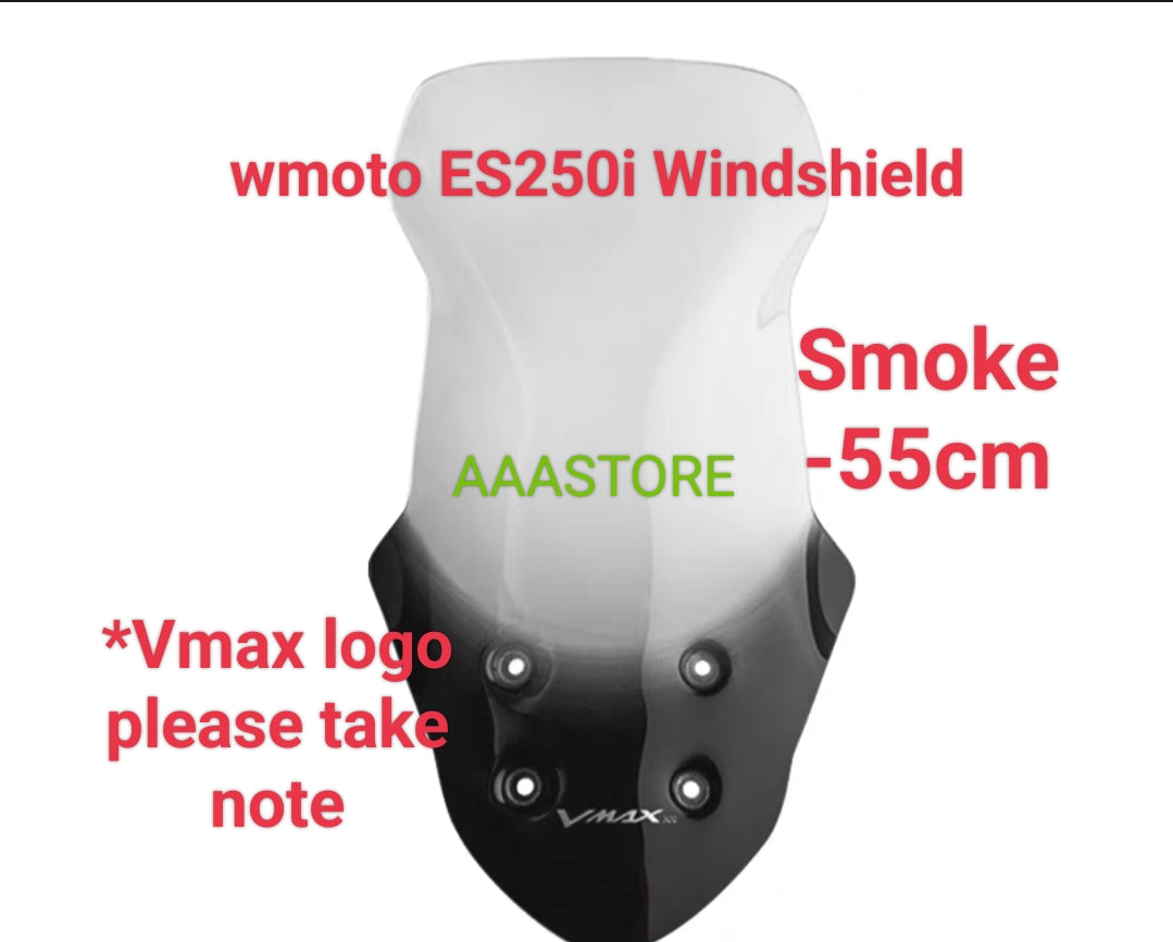 Wmoto Es250i windshield