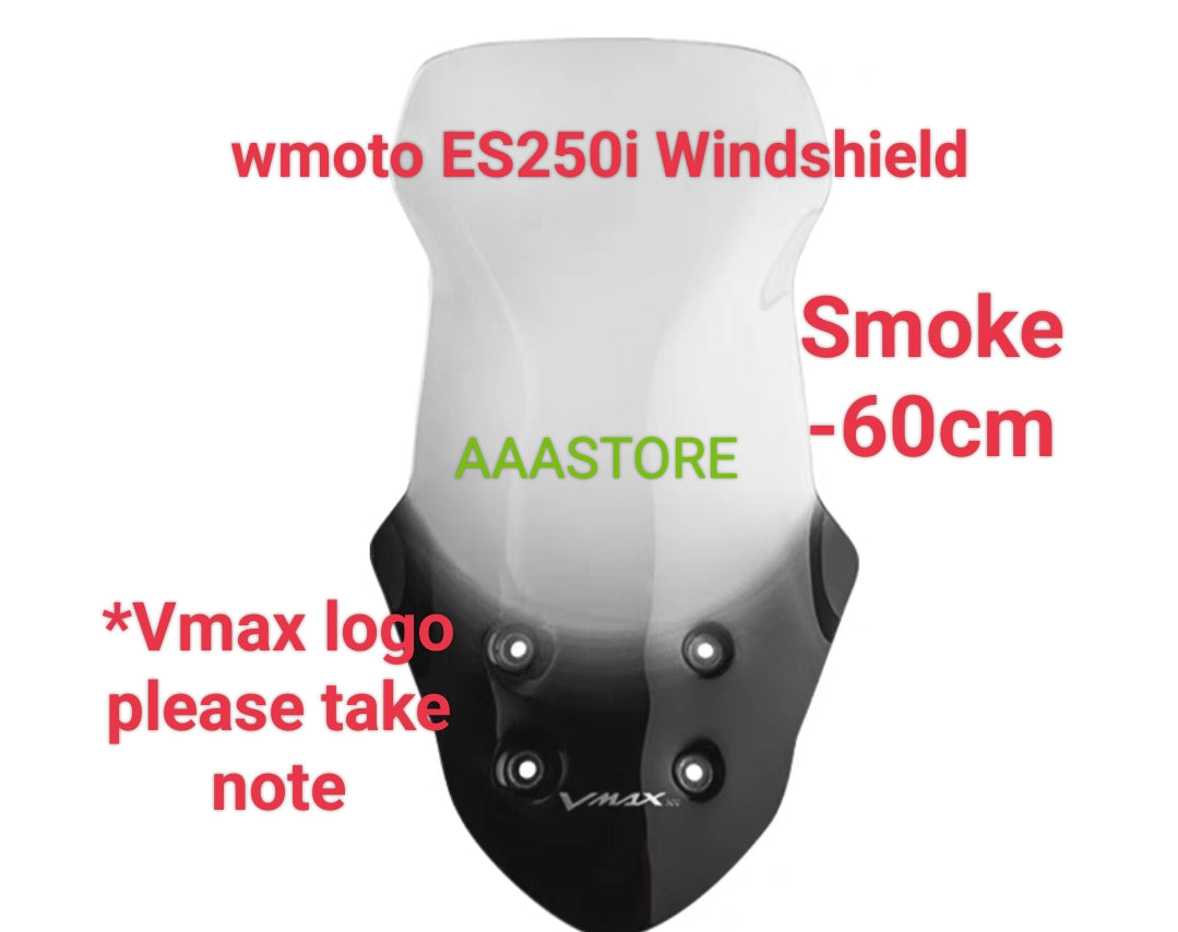 Wmoto Es250i windshield