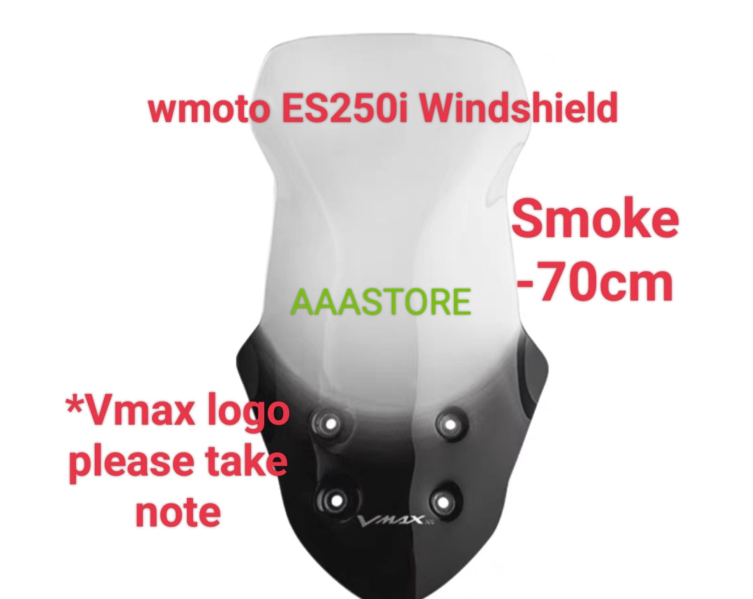 Wmoto Es250i windshield
