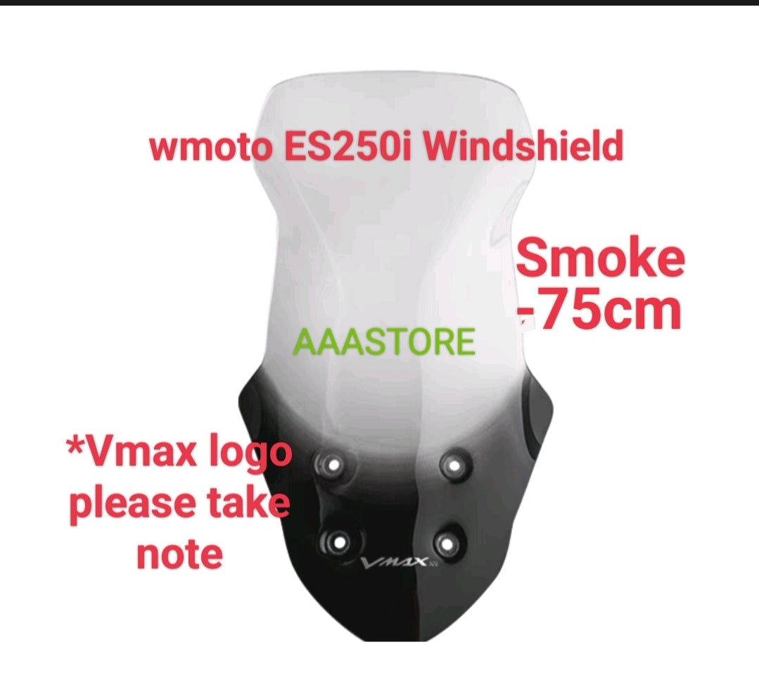 Wmoto Es250i windshield
