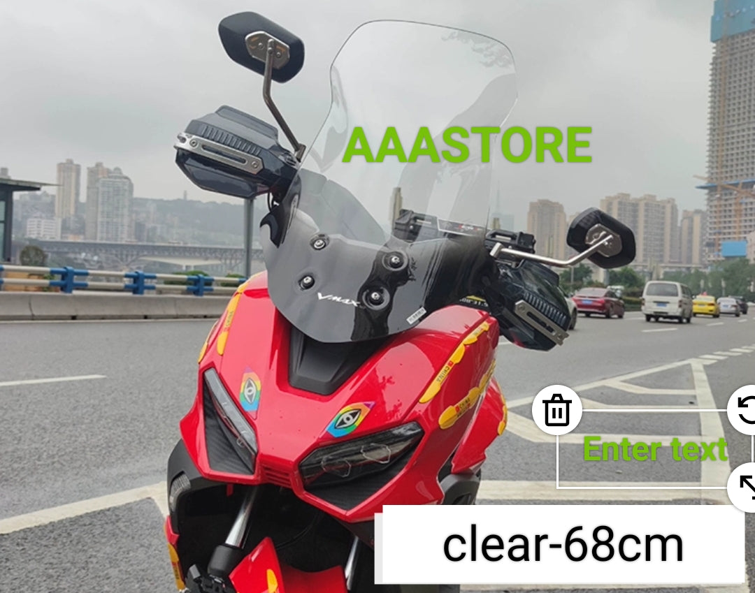 Wmoto Es250i windshield