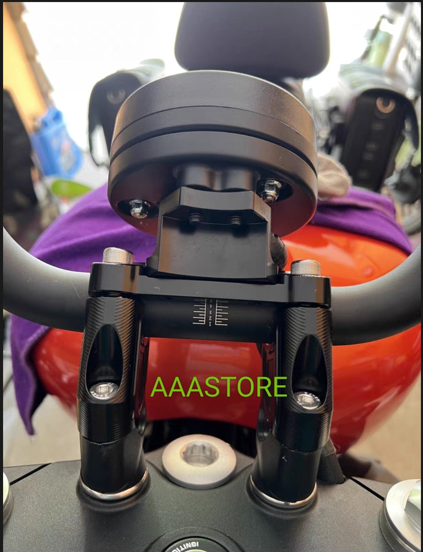 QJmoto SRV 250 Riser+Top Clamp+odometer holder