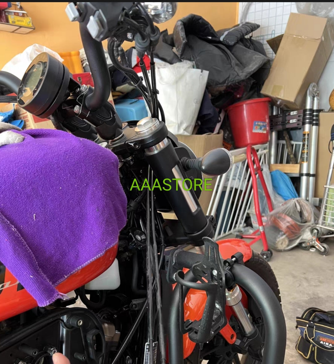 QJmoto SRV 250 Riser+Top Clamp+odometer holder