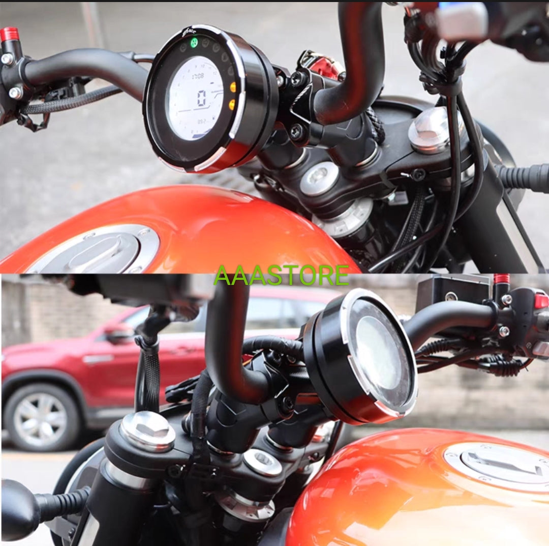 QJmoto SRV 250 Riser+Top Clamp+odometer holder