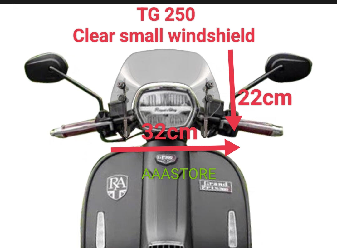 Royal Alloy GP125/180/250 Windshield