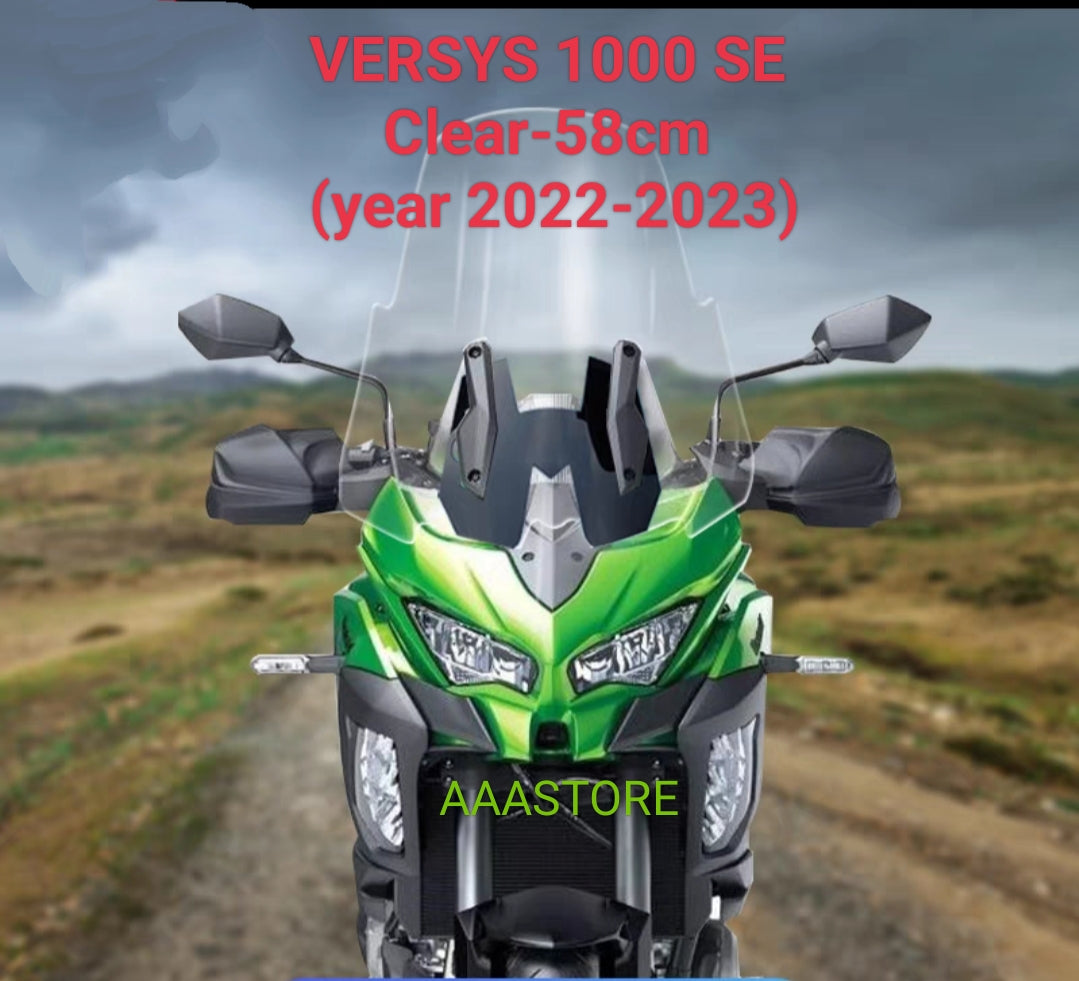 KAWASAKI VERSYS 1000 standard & SE WINDSHIELD(year 2022 &2023)