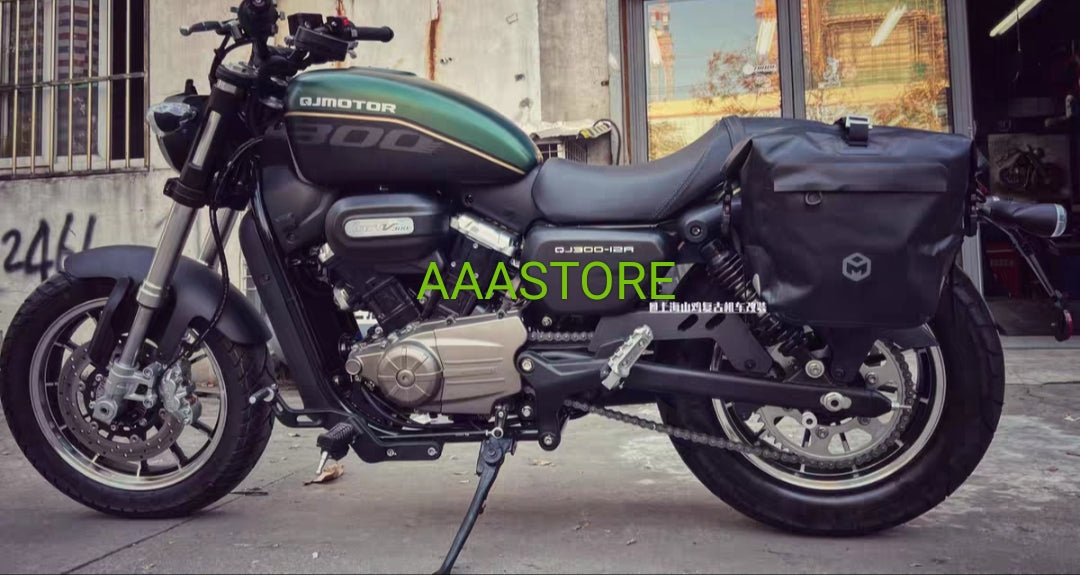 QJmoto SRV 250 waterproof saddlebag