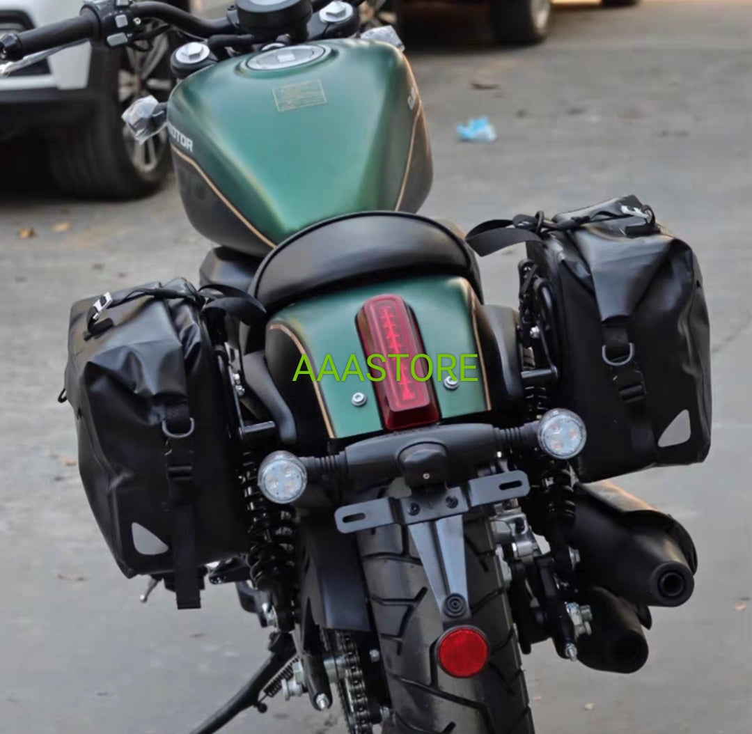 QJmoto SRV 250 waterproof saddlebag