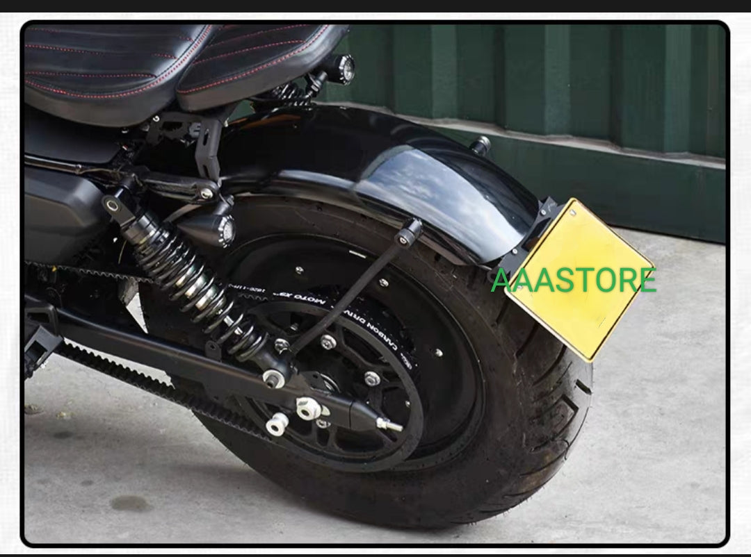 QJMOTO SRV250 Bobber style rear fender