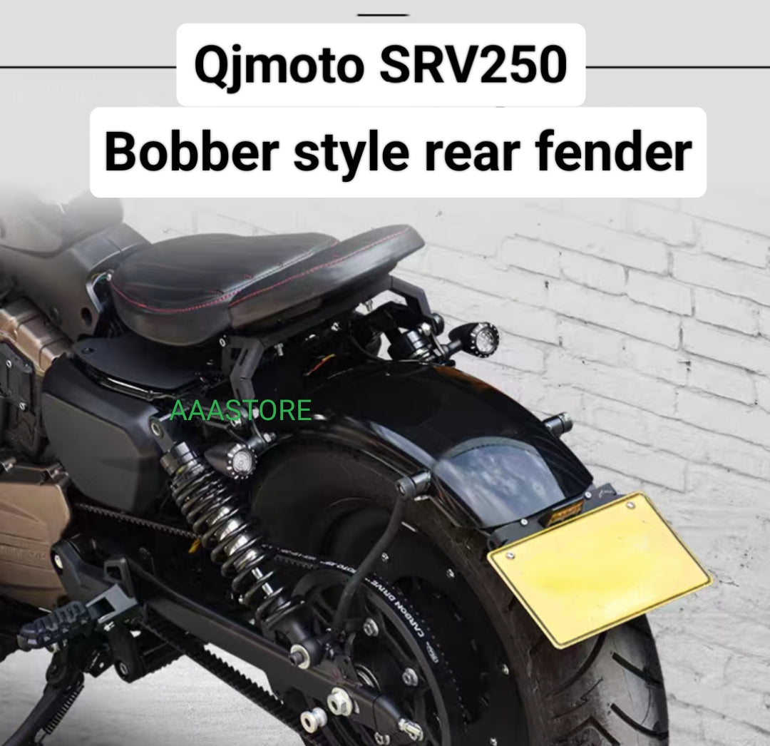 QJMOTO SRV250 Bobber style rear fender