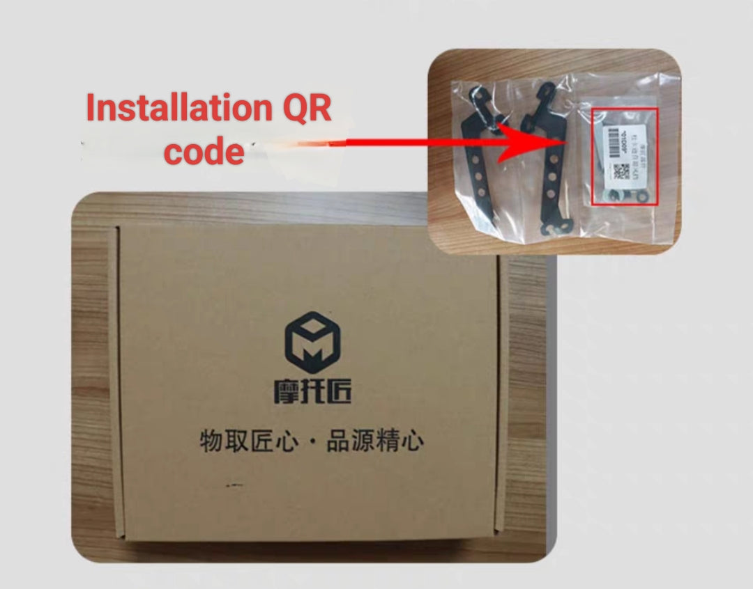 QJmoto SRV 250 Small windshield