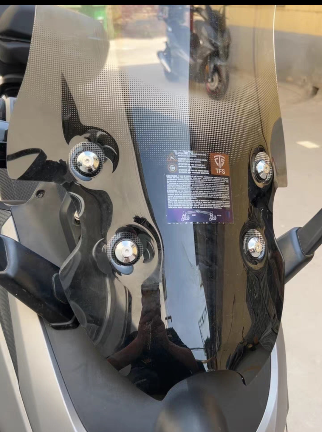 Yamaha Nmax V2 windshield(V2 only)