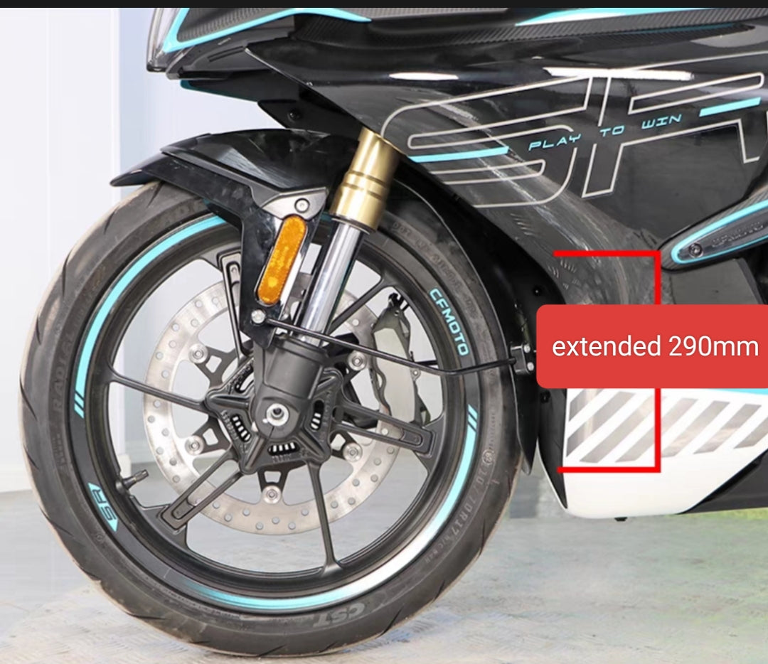 Cfmoto 450sr splash guard