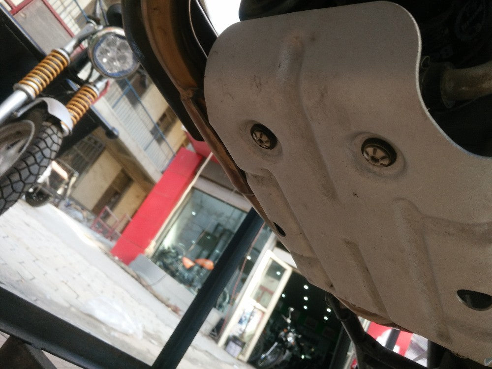 Original BENELLI TRK 502 BELLY PAN/SKID PLATE
