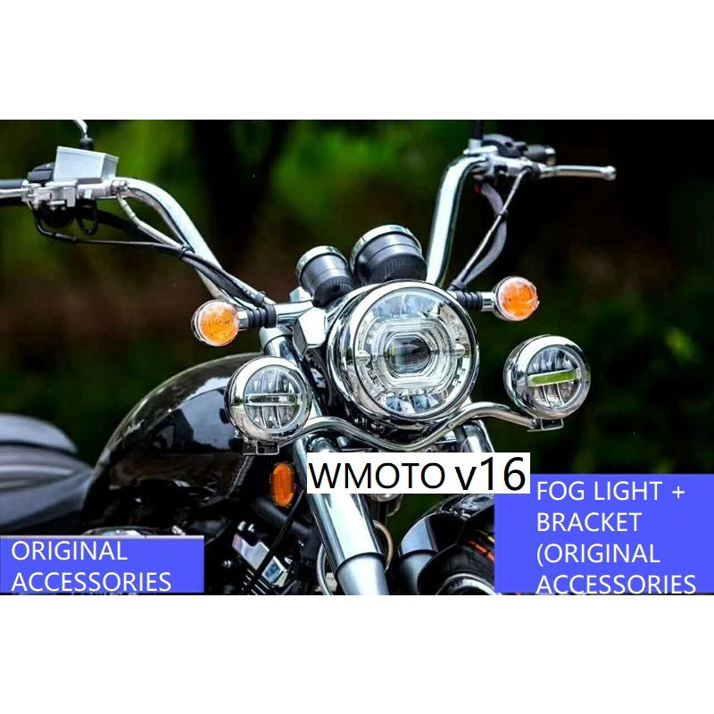 WMOTO V16 ORIGINAL LED FOG LIGHT+BRACKET