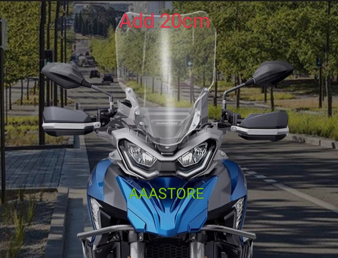 QJMOTO SRT 800/800X WINDSHIELD(add 10/15/20cm)