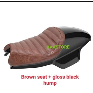 QJmoto SRV 250 Single Hump seat with LED Tail Light