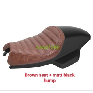 QJmoto SRV 250 Single Hump seat with LED Tail Light