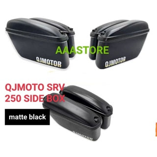 QJmoto SRV 250 SIDE BOX WITH SUPPORT BRACKET