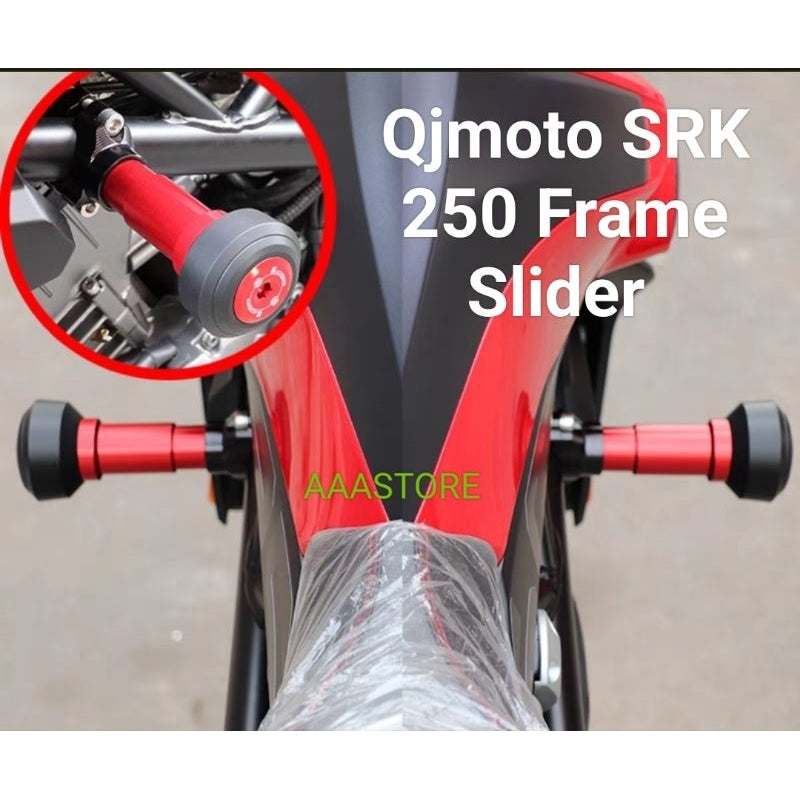 QJmotor SRK 250 frame slider