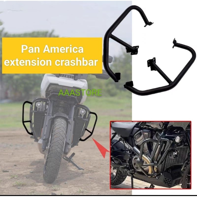 Harley Davidson Pan America 1250 Extension crashbar/ exhaust crashbar