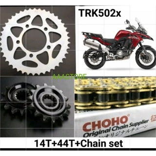 BENELLI Leoncino 500 /TRK 502/TNT600/ 300 sprocket+chain