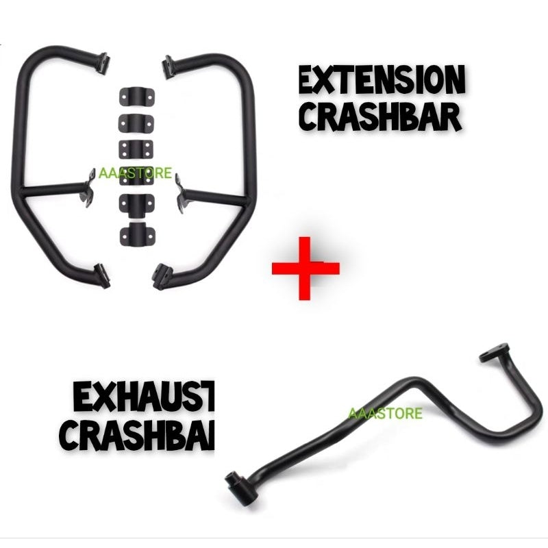 Harley Davidson Pan America 1250 Extension crashbar/ exhaust crashbar