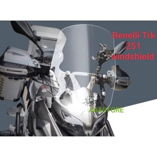 Benelli TRK 251/502 Custom Made windshield 5 to 25cm higher