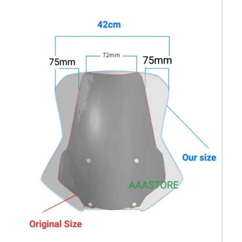 Harley Davidson Pan America 1250 Windshield