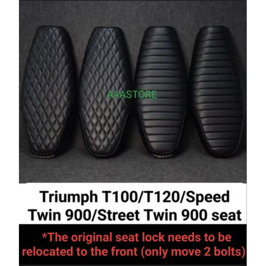 Triumph T100/T120/Speed twin 900/Street Twin 900 classical/cafe racer seat