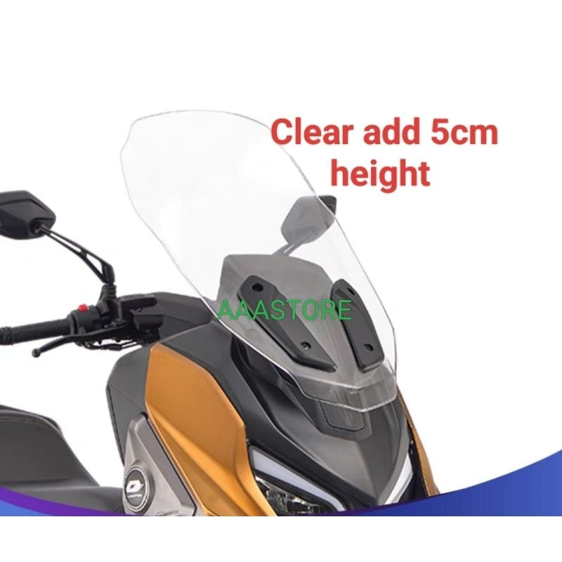 Qjmoto Fort 350 Windshield(add 5/10/15 height)