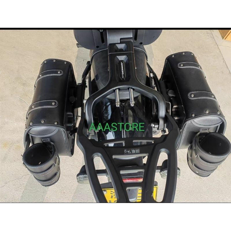 CFmoto 450CLC SADDLEBAGS+QUICK RELEASE BRACKET