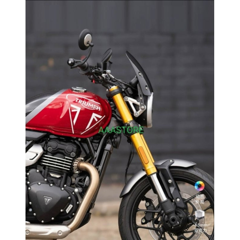 Triumph Speed 400 Small Windshield