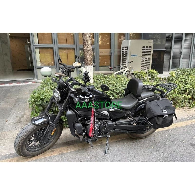 CFmoto 450CLC SADDLEBAGS+QUICK RELEASE BRACKET