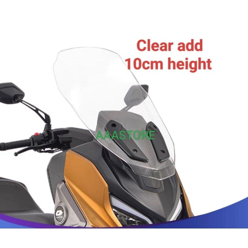 Qjmoto Fort 350 Windshield(add 5/10/15 height)