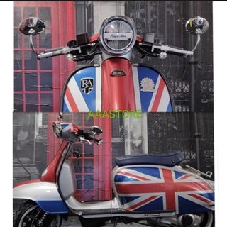 Royal Alloy VINTAGE SIDE MIRROR (FITS TG/GP MODELS)