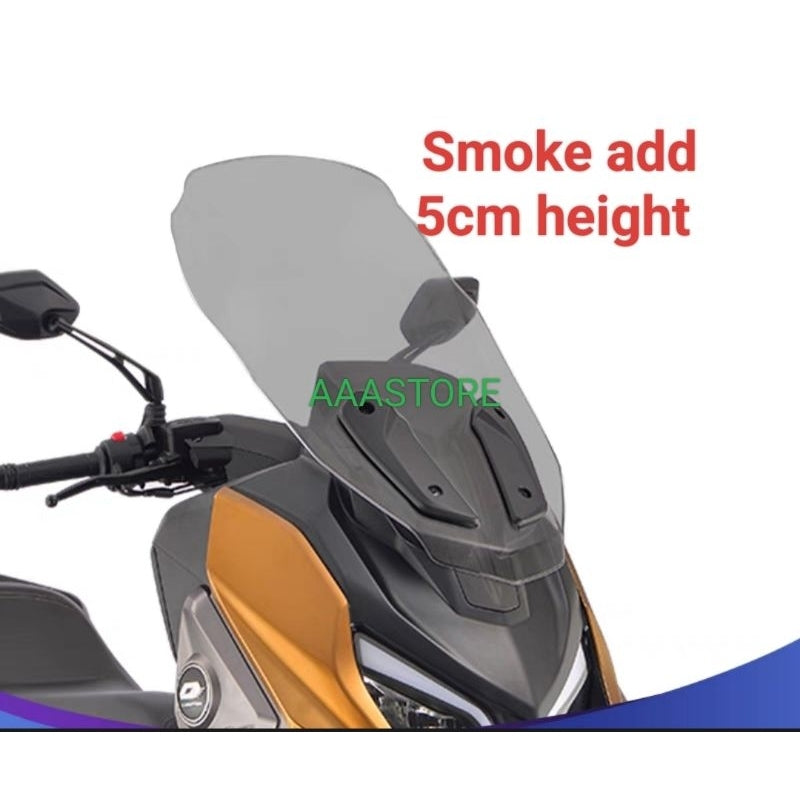 Qjmoto Fort 350 Windshield(add 5/10/15 height)
